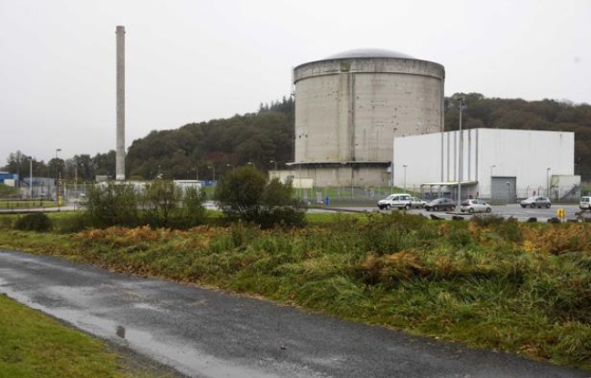 La centrale nucléaire de Brennilis, en Bretagne. - SIPA